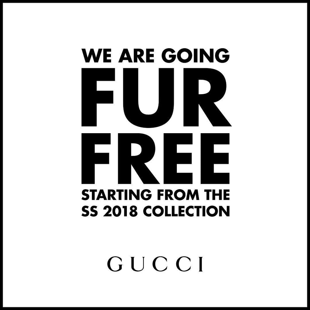 Gucci Joins the Fur-Free Retail Army