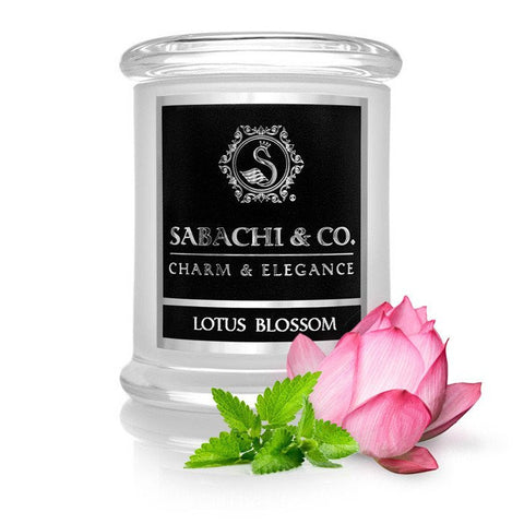 Sabachi & Co Lotus Blossom Soy Candle